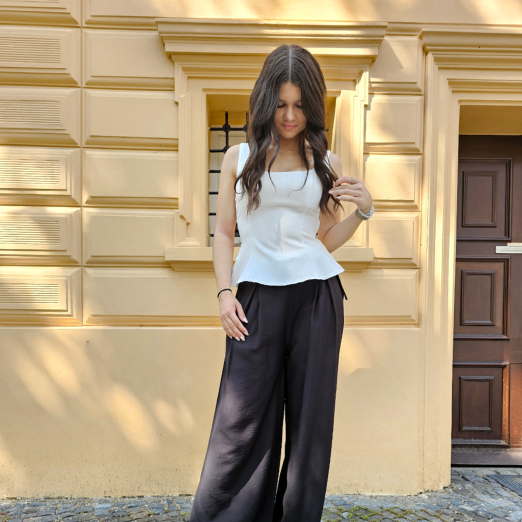 Bílý top ELINA1